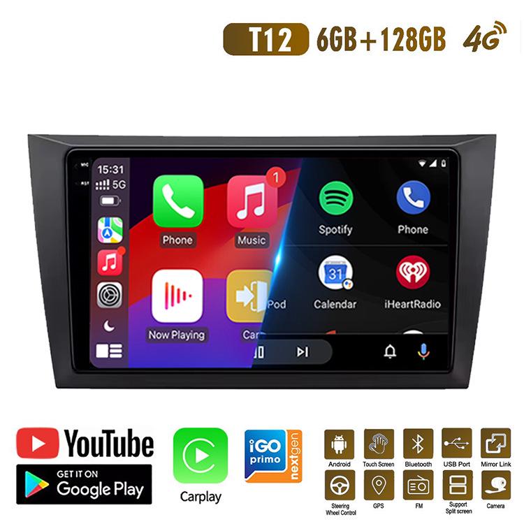 Volkswagen Golf 6 Car Navigation with Android HD, GPS, Reverse Camera & CarPlay