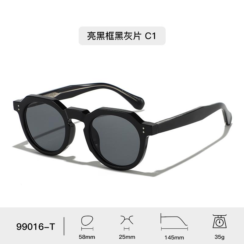 New TR sunglasses for women, trendy bare-faced large frames that flatter the face, small internet celebrity sunglasses for men