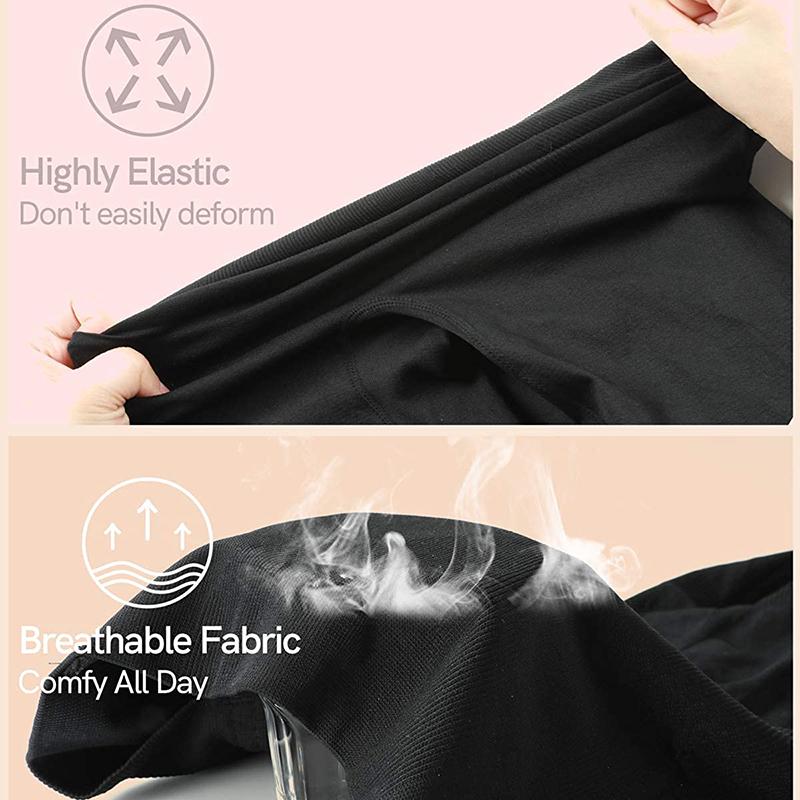 Women's Waist Trainer Shapewear Tummy Control Shorts High-Waist Panty Thigh Slimmer Body Belly Shaper Butt Lifter Slimming Bodysuit