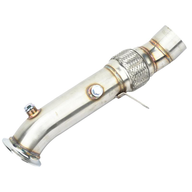 Downpipe For BMW N55 535I F10 640I 740Li 2010-2015 Car Exhaust Pipe Turbo Exhaust System Down Pipe Replacement Part как