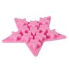 1x Five Star Shaped Cool Silicone Ice Cubes Tray Freeze Mold Maker Tools for Club Bar Party