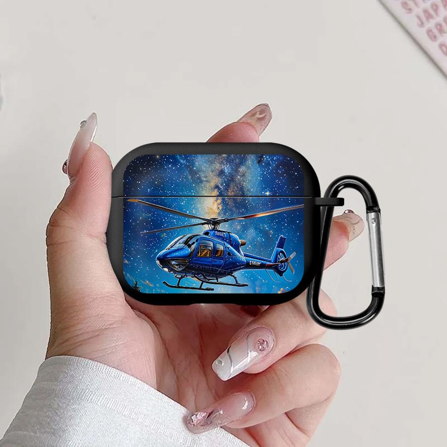 

Helicopter Earphone Cases Cover Case For Airpods Pro3 2 4 3 1 Pro Pro2 Airpods Pro 2