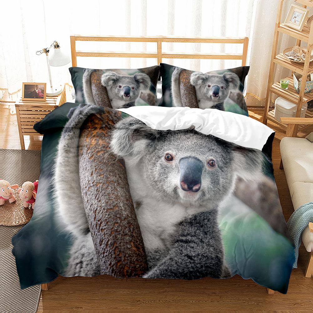 

Комплект постельного белья Happy Dog Woof Duvet Cover Set UK Single Double Queen US Twin Full King Size 230x230cm