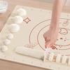 Large non-slip silicone kneading mat thickened for rolling dough baking cooking pastry kitchen tool