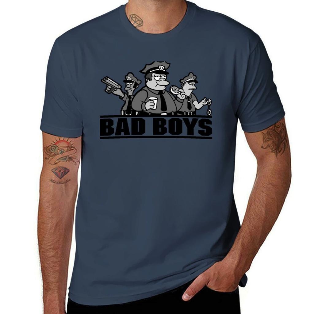 Bad Boys TShirt Casual Light Summer Short Sleeve Top