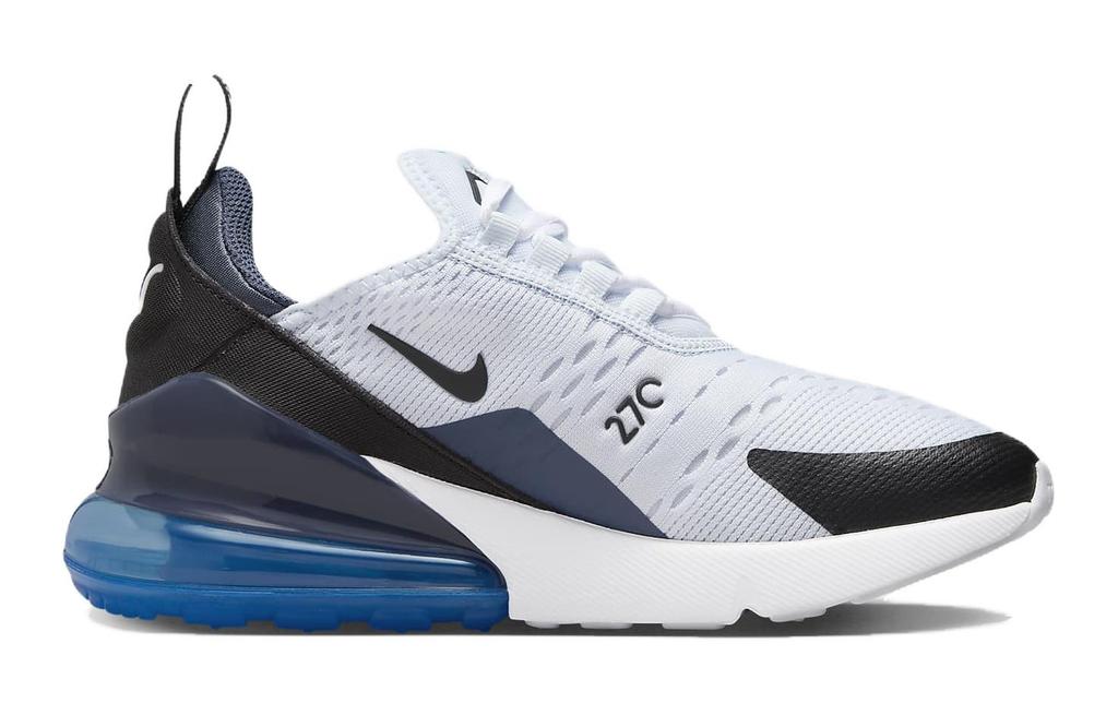 Nike Air Max 270 GS 'Football Grey Thunder Blue' 943345-033