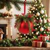 Grande Pallina di Natale Decorativa, Palla di Natale in Plastica Galvanizzata, Decorazione da Appendere per Finestra, Centro Commerciale e Decorazione Porta