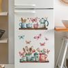 Exquisite Kitchen Utensils Shelf Wall Sticker Self-Adhesive Removable Bedroom Living Room Hallway Home Decor Art