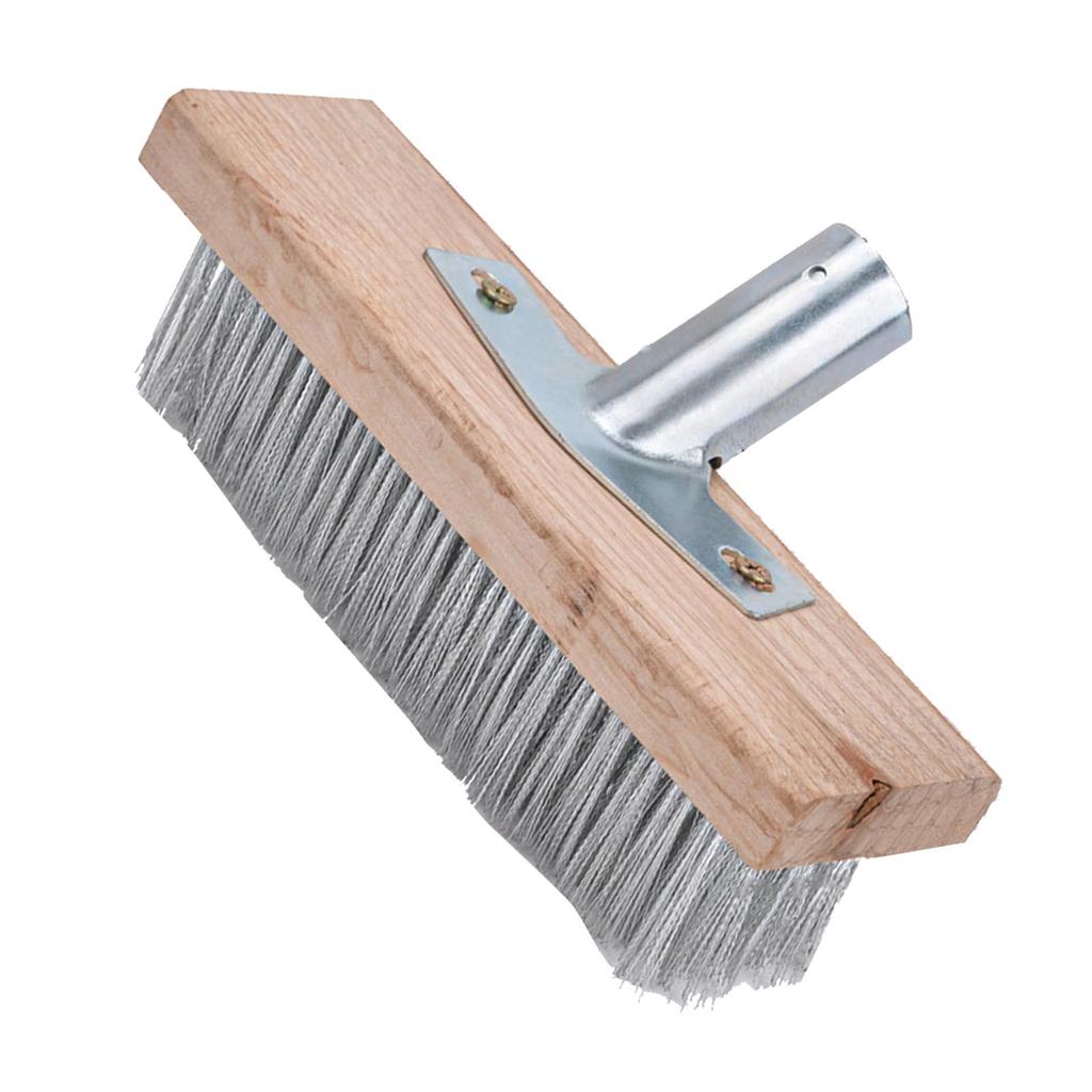 Stainless Steel Wire Floor Brush 50cm Strong Cleaning Heavy Duty Rough Surface Floor Brush Head