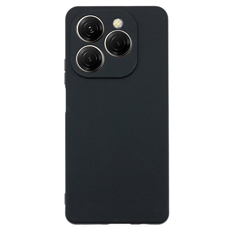 

Для TECNO Spark 20 Pro Матовый Чехол Ударопоглощающий Чехол Для Телефона TPU (Точные вырезы линз) Black