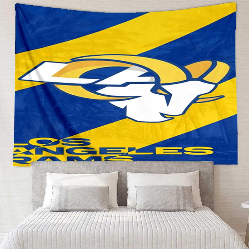 Angeles Rams Team Tapestry Hanging for Bedroom,Livingroom, Playroom,Decor Art Room Wall Tapestry Holiday and Birthday Gifts