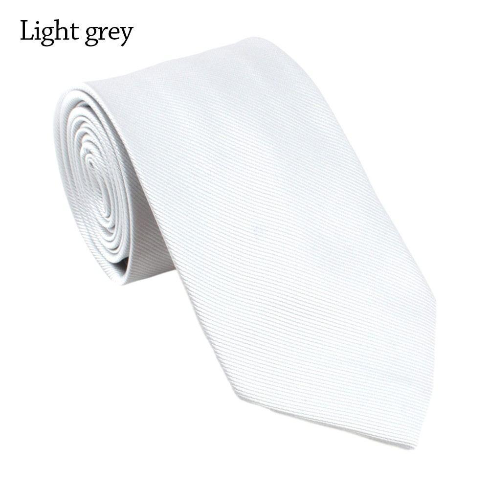 

8 см Новейший Дизайн Галстук-краватка Полосатый Аксессуары для рубашки Мода Галстук Офис светло-серый