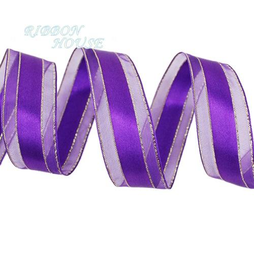 (25yards/roll) 25mm gold edge satin ribbon high quality gift packaging ribbon wedding gold ribbons