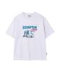 BROMPTON LONDON Surfing Graphic T-Shirt - White (P263Uts903)