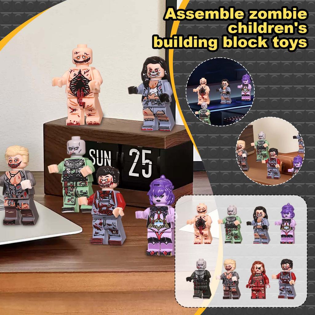 Children's Building Block Toys Assembly Creative Castle Robot