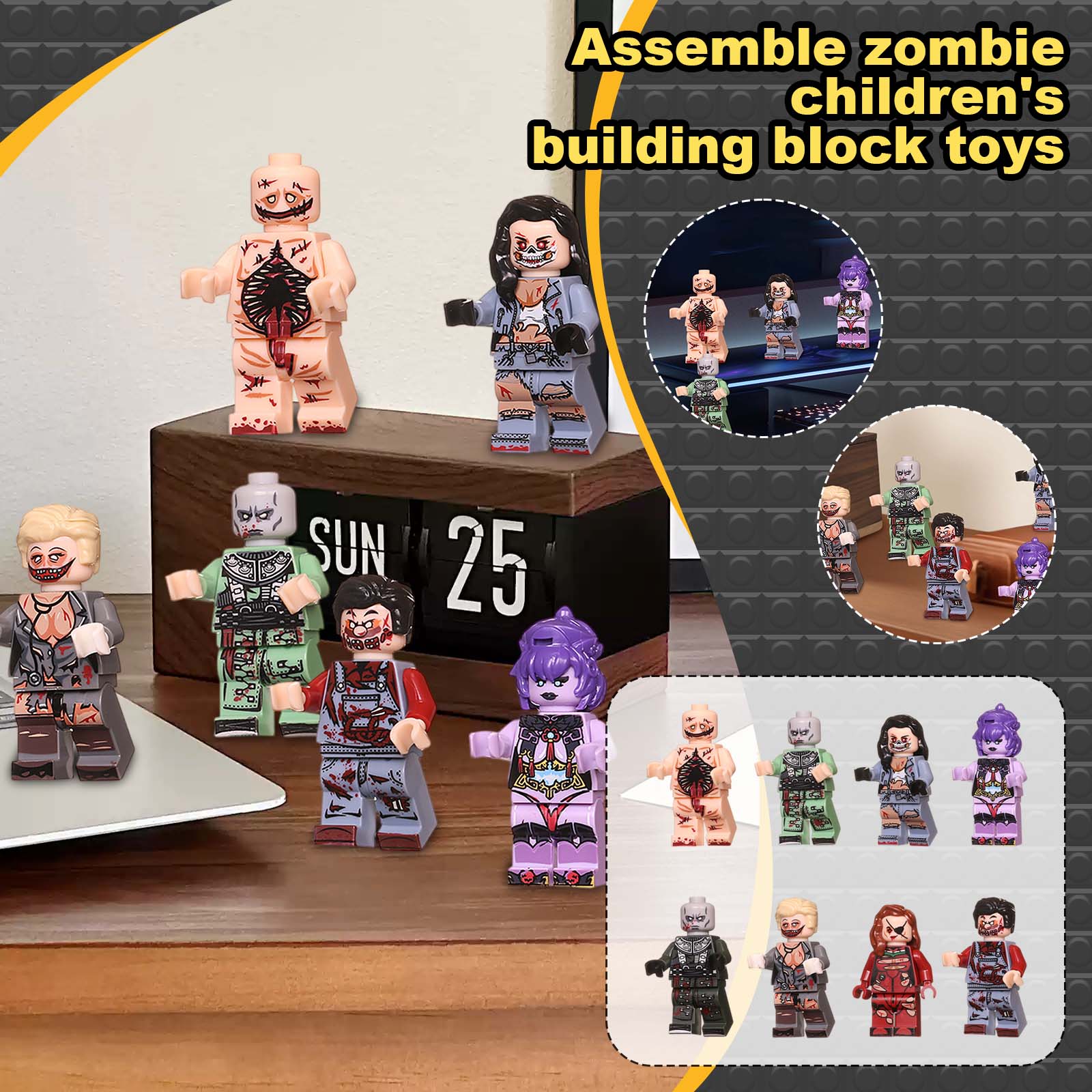 

Детские игрушки-конструкторы Сборка Креативный замок Робот One Size