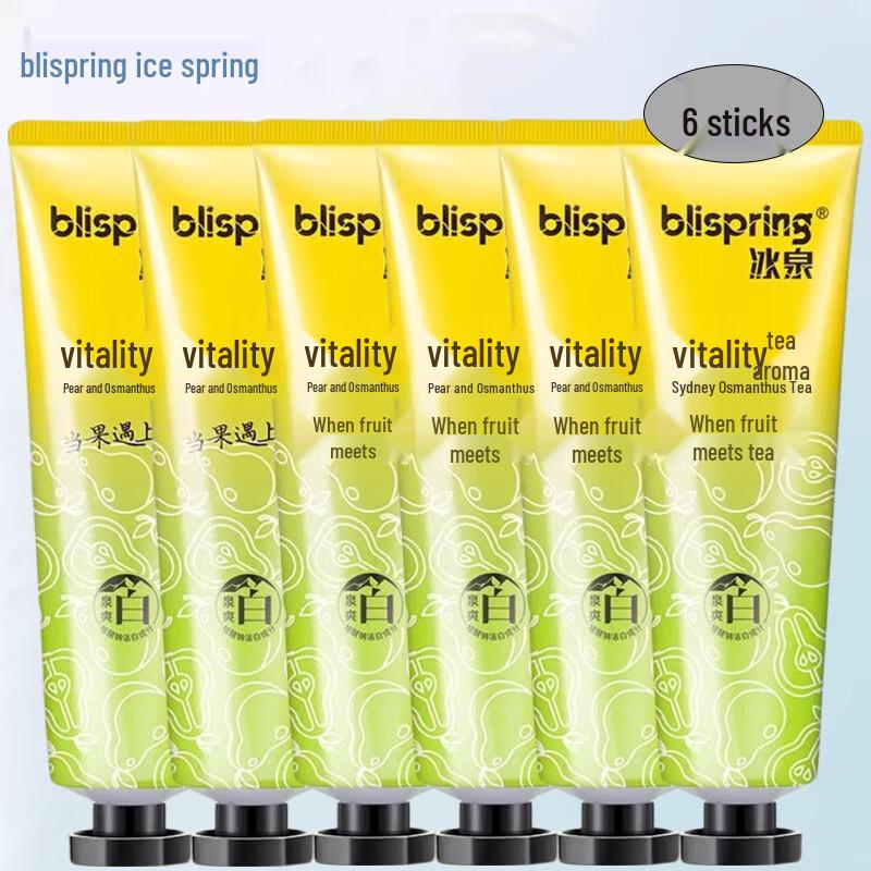Blispring Snow Pear & Osmanthus Tea Toothpaste 120g x 6