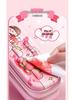 Trousse à crayons 3D dessin animé Kaba pour enfants, Double couche, Grande capacité