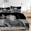 3Pcs Silent Treatment Bedding Sets For All Sizes New 3D Printed Bed Cover Comforter Duvet Cover Pillowcase Bedroom Decoration