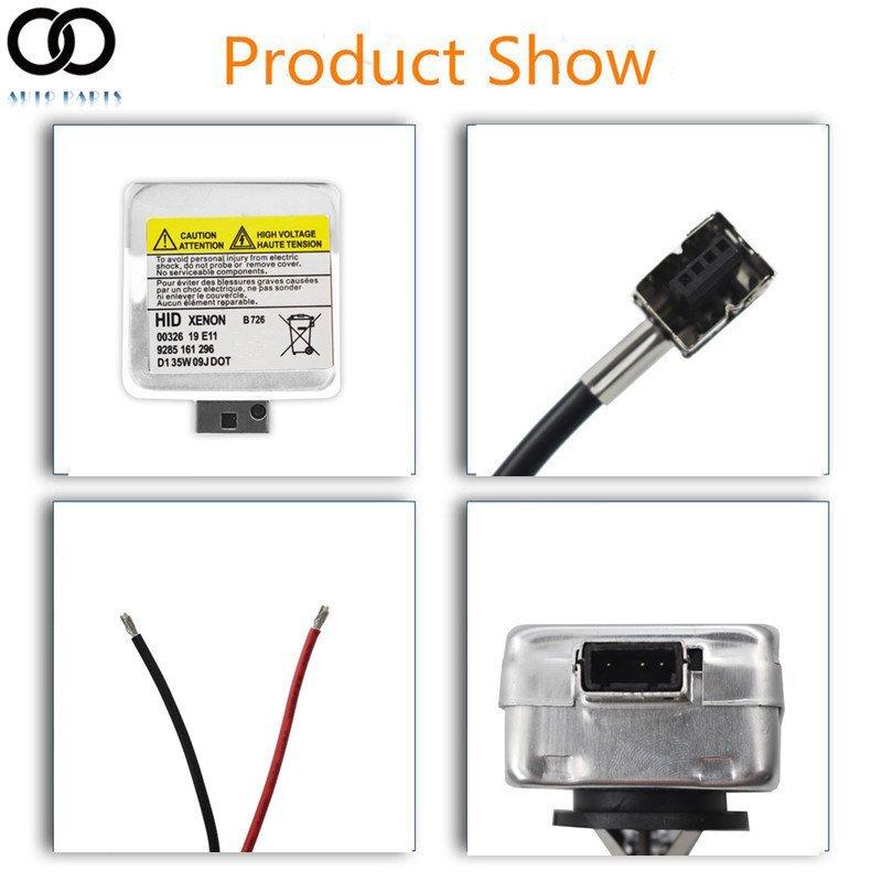 Xenon HID Headlight For 07-13 Cadillac Escalade Ballast Igniter Harness D1S Bulb