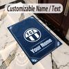 Crystal Velvet Rug FC Zürich Print Custom Name Text Floor Mat Home Decor