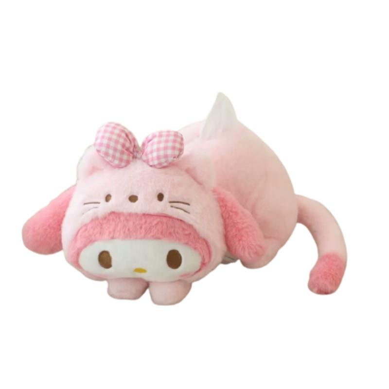 Süßes Kurumi Katzen-Stofftier mit PP-Baumwollfüllung für Kinder
