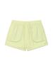 Mattengkim Out Pocket Nylon Banding Shorts In Lime
