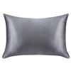 Silk Pillowcase with For Zip Closure for Queen Size Pillow Choose Your Color