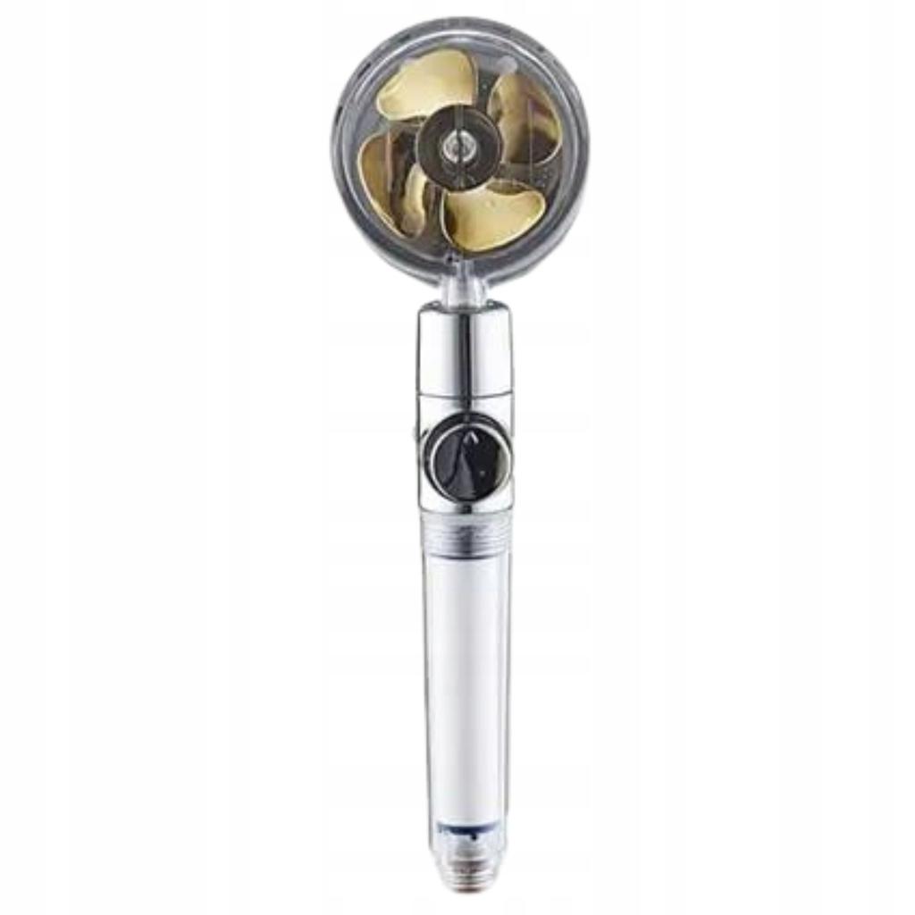Shower Head With Turbine Fan With Filter, Economical