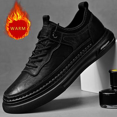 Hochwertige Marken Herren Leder Freizeitschuhe Dicke Sohlen Abriebfest Handgefertigte Sohlen Herren Oxford Schuhe Outdoor Wanderschuhe
