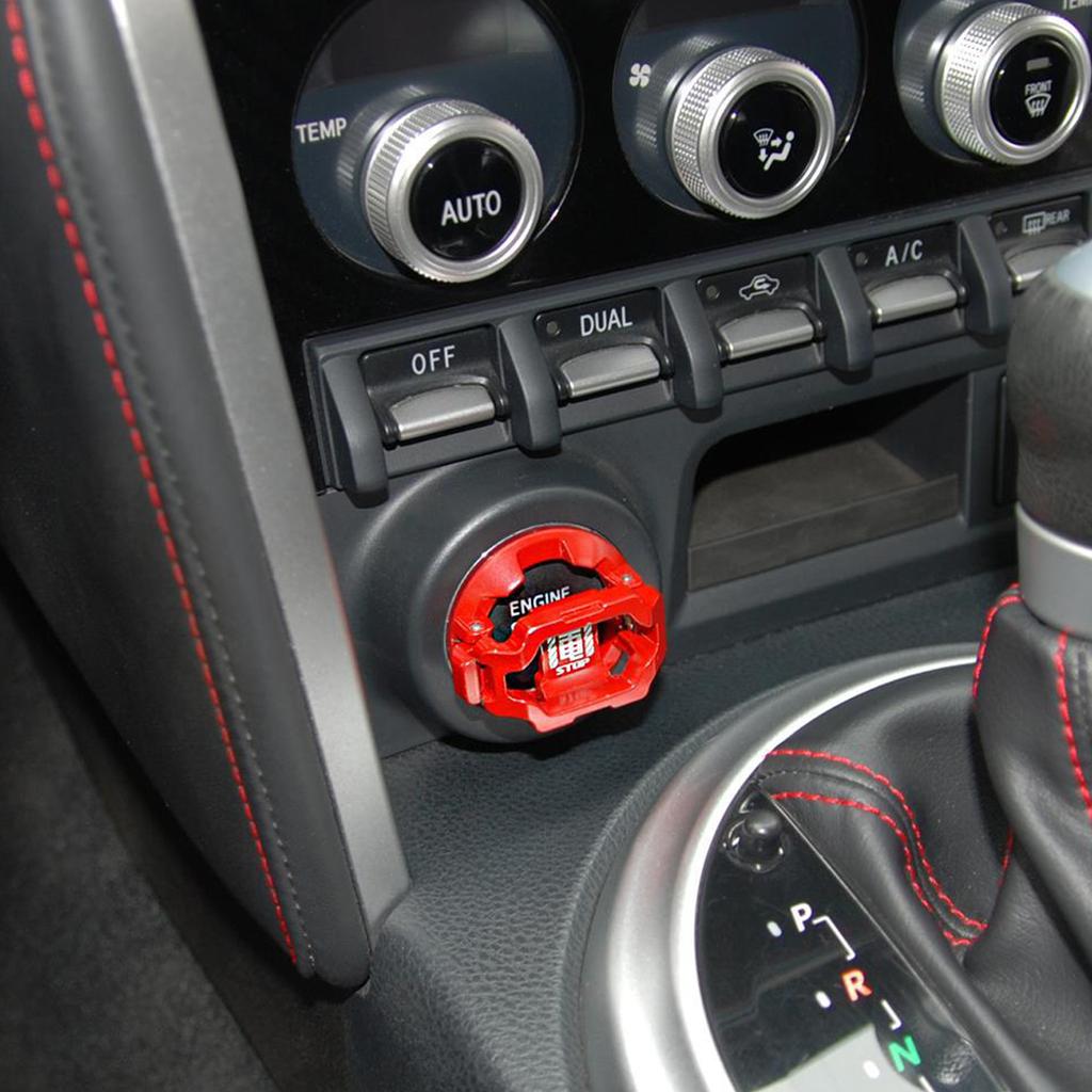 New Red Car Engine Start Stop Button Cover Car Ignition Switch Cover One-touch Start Button Button Cover Car Interior Decor