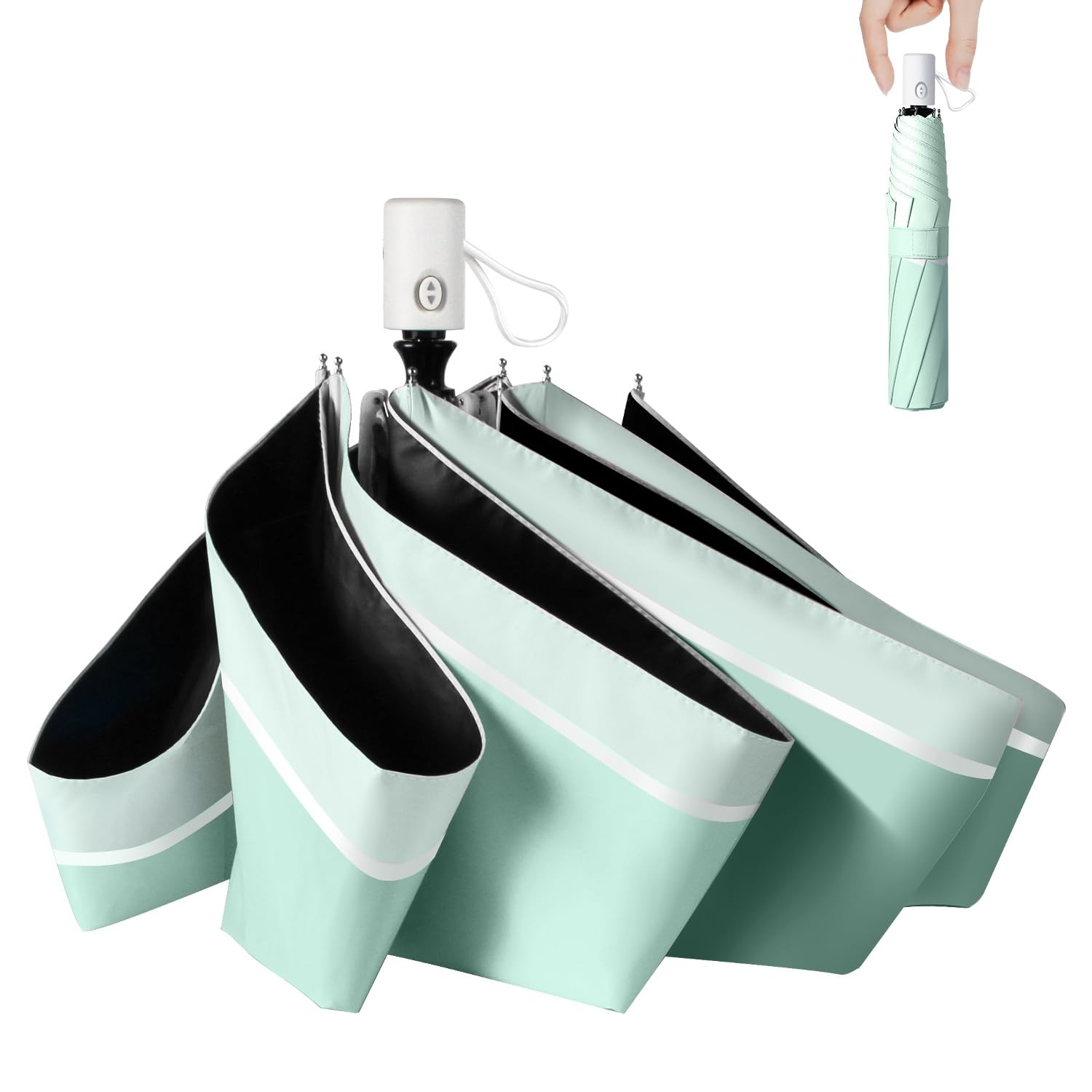 

зонт или больше затенения Складной затенение и тепло УФ УФ для солнечной и дождливой складной автоматическое открытие и солнечный ожог тепловой удар легко складывающийся