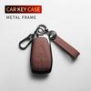 For Changan DEEPAL UNIT UNIK CS35PLUS CS55 PLUS CS75 PLUS Oshan X7 X5 Leather Metal Car Key Case Cover Fob Key Protection Shell