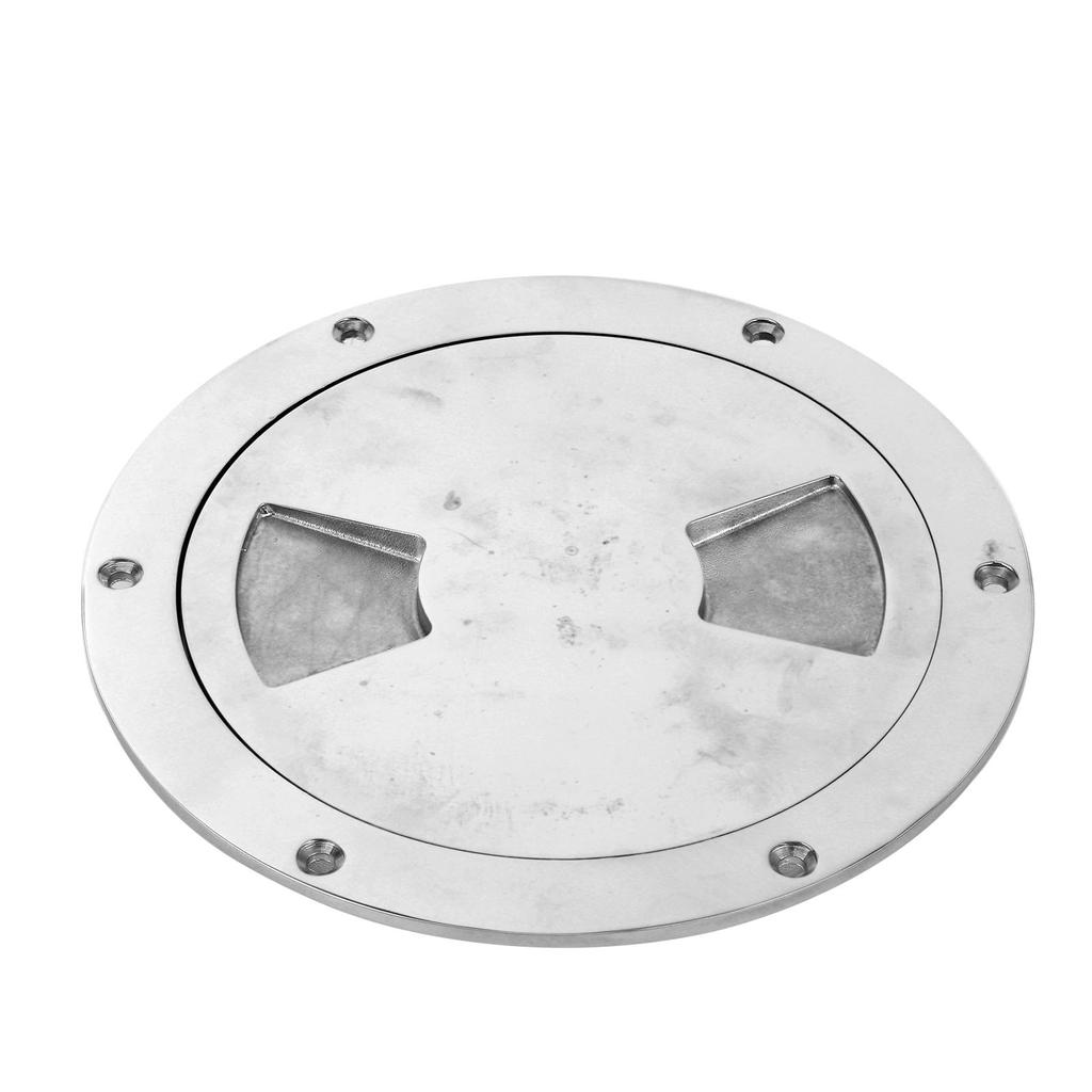 6in 316 Stainless Steel Deck Cover Plate Cabin Bottom Plate Import and Export Yacht Marine Hardware