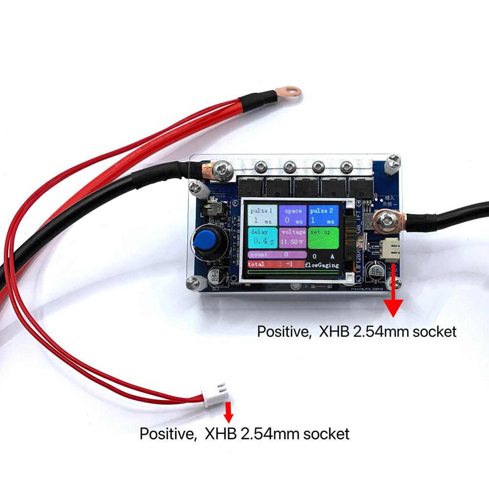 

DX10 Mini Spot Welding Machine 10600mAh OLED Screen Adjustable Battery Spot Welder 0.1/0.12mm Nickel For 18650 8awg Spot Pens