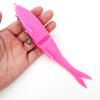 12cm/17cm Soft Fishing Lures with T Shape Tail, Simulation Fishing Swimbaits Artificial Baits Slow Sinking Fish Lures