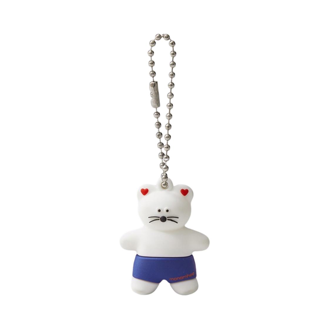 Monamhee Creami Figure Keyring Cream ONE SIZE белый