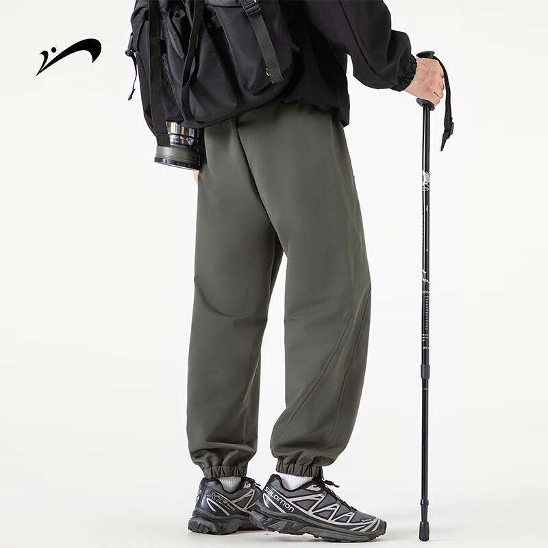 Guiren Niao Men's Heavyweight Casual Tapered Sweatpants