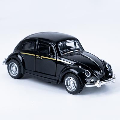 Klasyczny 1: 36 obrotów Stop Podwójne Drzwi Retro Samochody Żuk Model Zabawki Urodzinowe Dla Chłopców i Dzieci Prezenty Mini Pojazdy Ozdoby