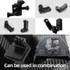 Aluminum Tactical Helmet Mount Base Holder for GoPro Hero 13/12/11/10/9/8 DJI Osmo Action 6/5 Pro/4/3 Nano Insta360 AKASO Camera