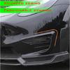 For Tesla Model Y Front Fog Light Cover Fog Light Trim Eyebrow Cover Trim Frame