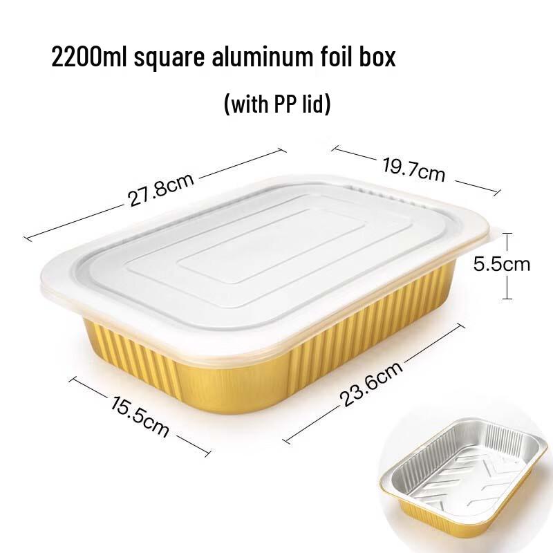 Shengbi Lai Einweg-Aluminiumfolien-Lebensmittelbehälter