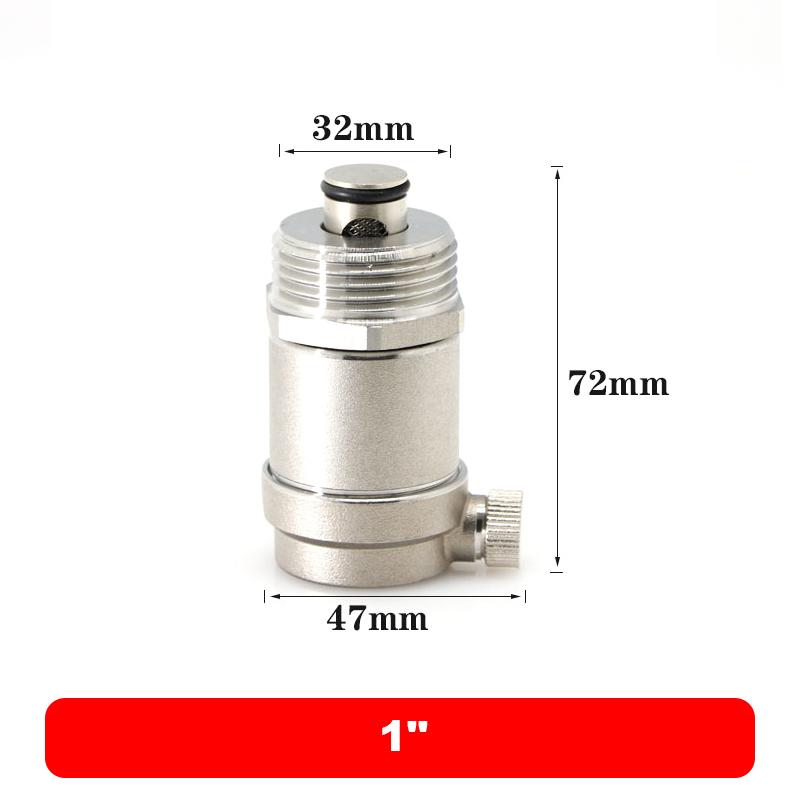 

304 Stainless Steel Automatic Air Vent Valve1/2 -1 BSP for Solar Thermal Systems – Industrial Grade Non-Clogging Pressure Relief 1/2