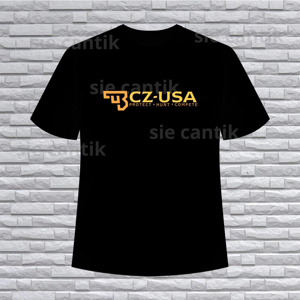 

Американская футболка CZ-USA с логотипом Hunt Смешная Размеры от S до 5XL M