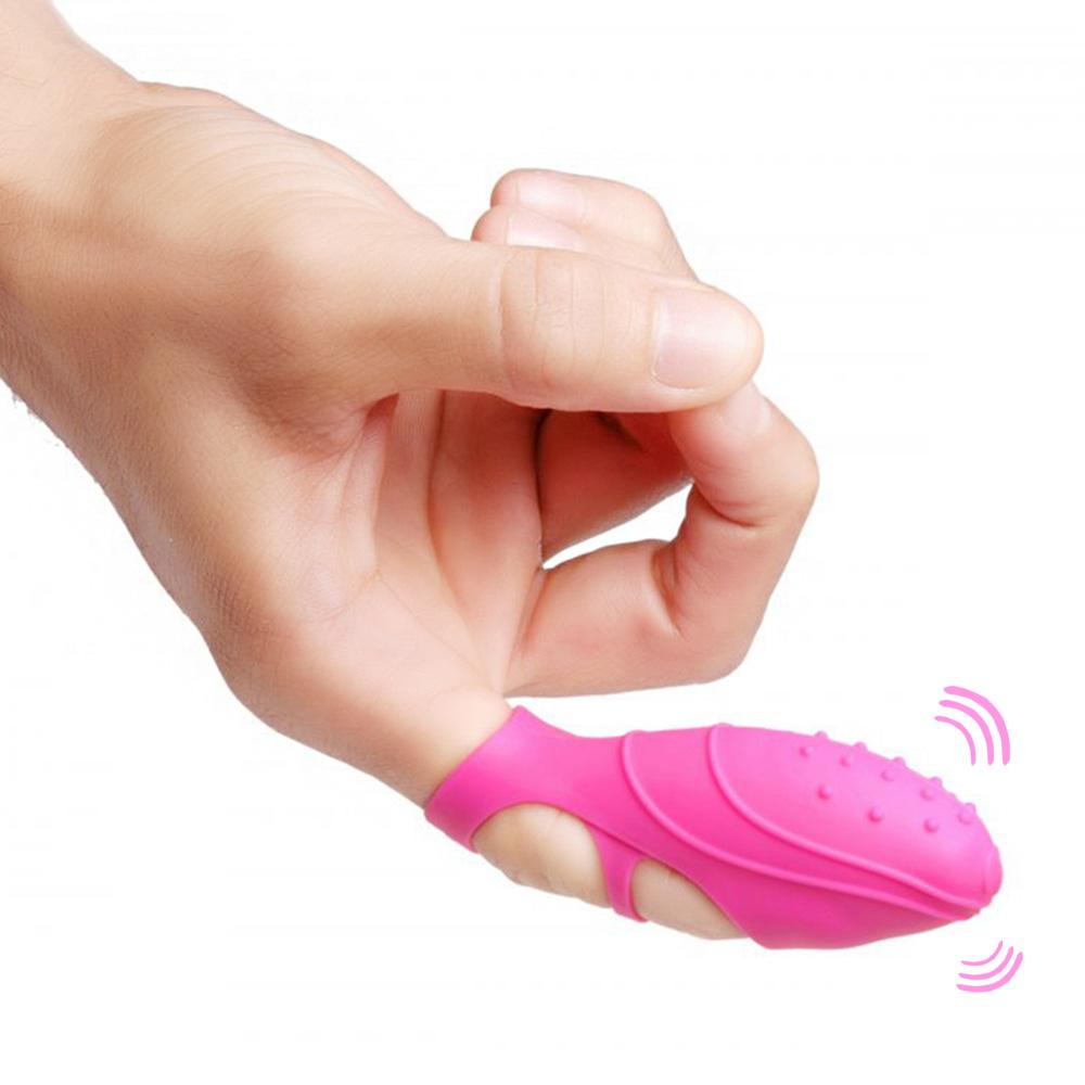 Clit Vibrator Vibrating Finger Sleeves Clitoral Massager Sex Toys for Women
