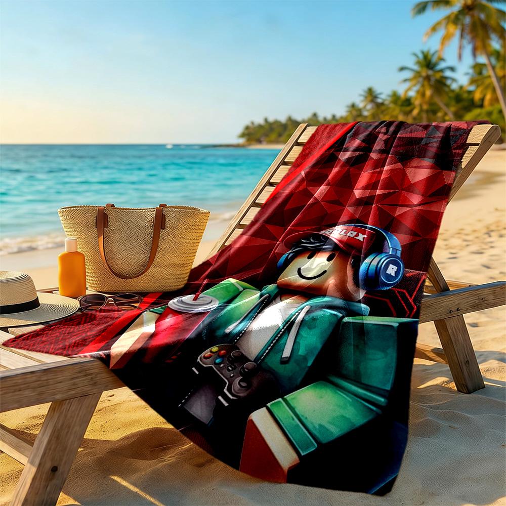 Roblox Strandtuch Superweich & Saugfähig Bequem Leicht