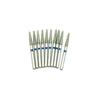 10 Stück/Packung Diamantbohrer Dental FG Hochgeschwindigkeitsbohrer für Hochgeschwindigkeitshandstück Medium Zahnarztwerkzeug 878K18
