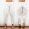 Shascullfites Vormgevende Fitnessbroek Strakke Witte Fitnessbroek Hoge Taille Buikcontrole Sportlegging
