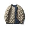 Unisex Reversible Winter Down Jacket 90% White Duck Warm Loose Fit Outdoor Casual Coat