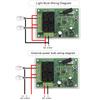 QIACHIP 433MHz Wireless Remote Control Switch 2CH DC 12V 24V 30V 48V 60V Receiver Relay RF Transmitter For Garage Door Light